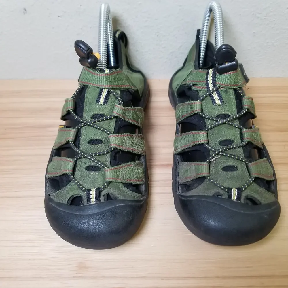 Keen Kids Size 4‎ Newport Water Sandals Olive Green Outdoor Hiking Shoe Gorpcore